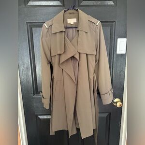 Michael Kors Classic Brown Trench Coat